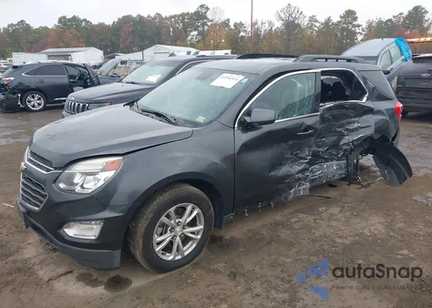 2017 Chevrolet Equinox Lt из США, поврежденный, VIN 2GNALCEK9H1524150